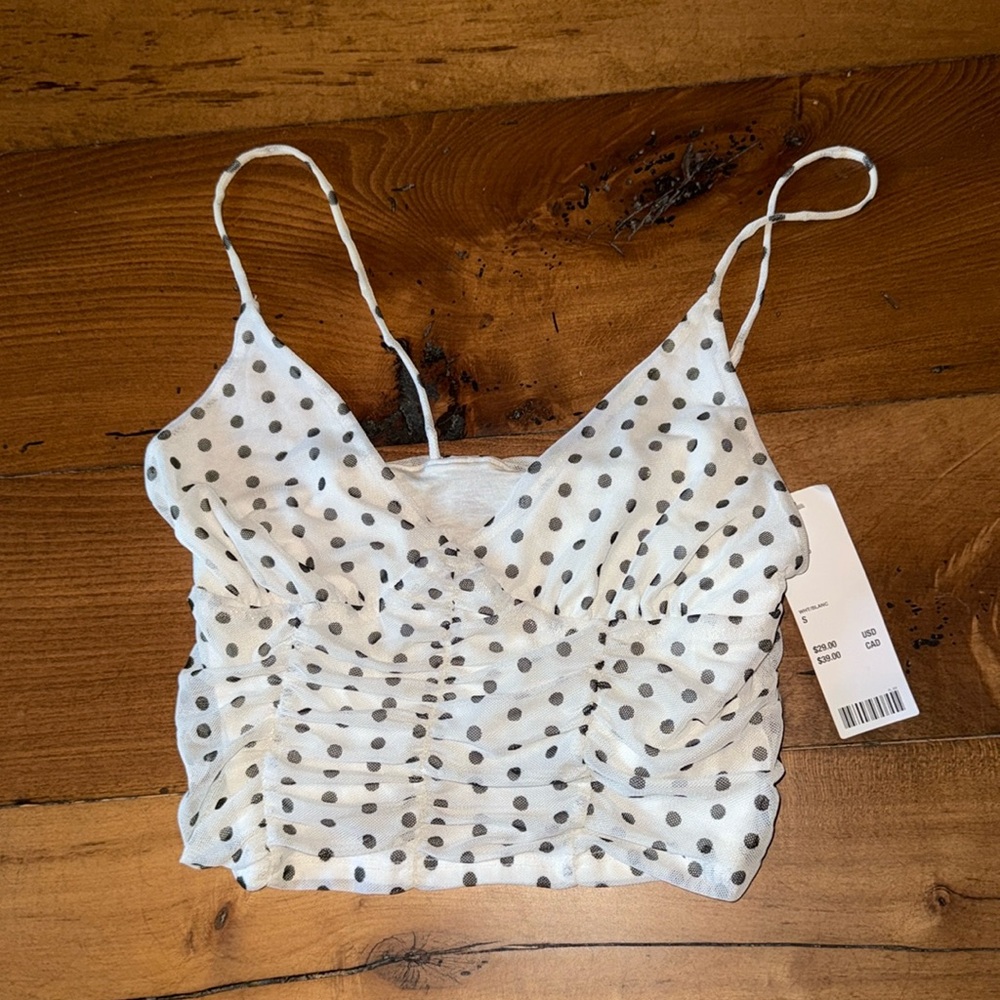 Urban outfitters polka dot tank
